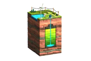 Graph showing how Quidnet batteries work